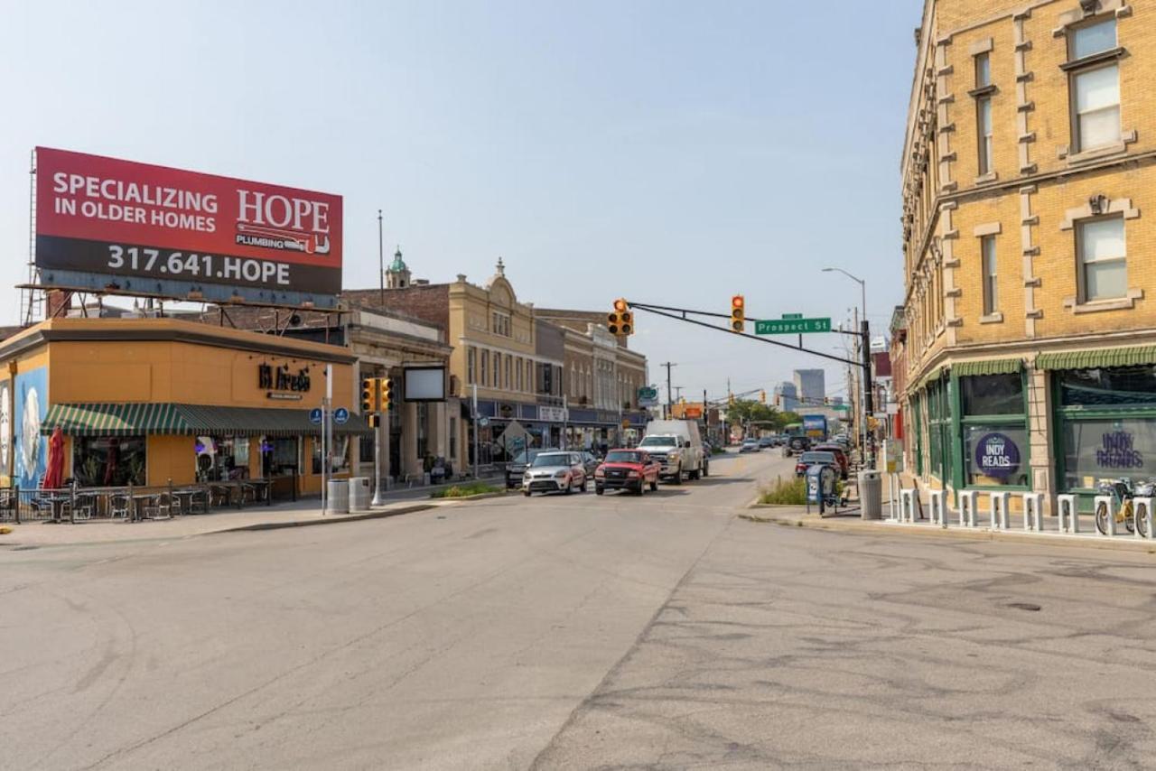 Modern Upscale 1Br Fountain Square Lejlighed Indianapolis Eksteriør billede
